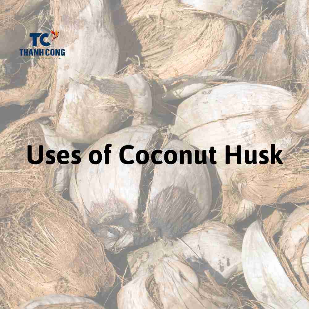 the use of coconut husk